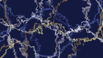 mörk blå marmor textur animerad bakgrund med abstrakt mönster rör på sig mjukt. 4k fläck. video