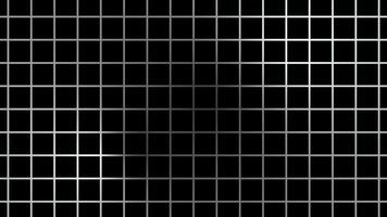 branco cinzento brilho rede animação em Preto fundo 4k video