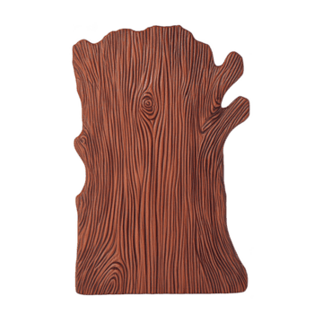 realista marrón árbol maletero con detallado ladrar textura y natural madera grano patrón, parecido a sección de árbol. diseño es intrincado, exhibiendo orgánico líneas y nudos típico de árbol ladrar png