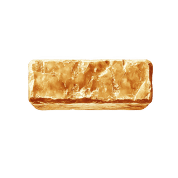 brillante, rettangolare oro bar con liscio superficie e riflessivo lucentezza, simboleggiante ricchezza e lusso. bar è isolato su trasparenza sfondo, evidenziazione suo d'oro colore png