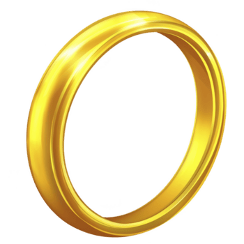 brillante oro anillo con liso, pulido superficie, simbolizando elegancia y compromiso. anillo sencillo aún clásico diseño hace eso adecuado para varios ocasiones, incluso bodas y aniversarios png