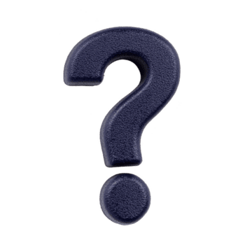 strutturato buio blu domanda marchio simbolo sta su contro trasparente sfondo, veicolare curiosità e inchiesta. design è semplice ancora d'impatto, adatto per vario contesti png