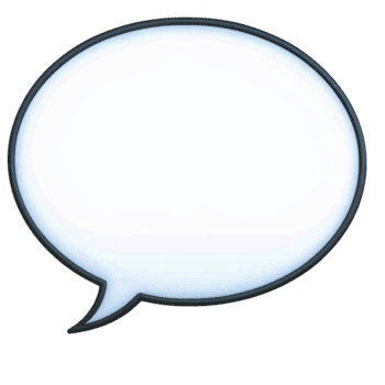 leer Rede Blase mit Sanft Blau Umriss, perfekt zum Hinzufügen Text oder Dialog im Comics oder Grafik Design Projekte. einfach Design erlaubt zum vielseitig verwenden im verschiedene kreativ Kontexte png