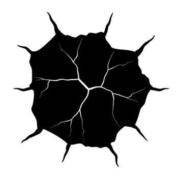 rachado, Sombrio superfície semelhante a aranha rede padronizar com irregular arestas e irregular linhas, criando abstrato e dramático visual efeito png