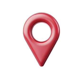 röd 3d Karta stift ikon med glansig Avsluta, symboliserar plats eller navigering. design är enkel och modern, ofta Begagnade i digital Kartor och tillämpningar till ange specifika punkt eller adress png