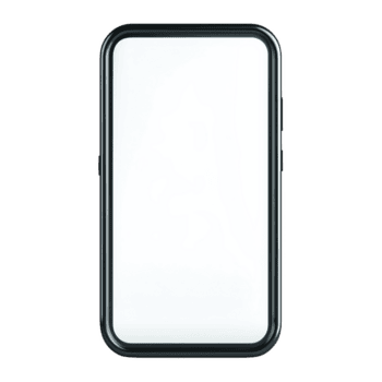 sleek smartphone with blank screen is displayed, showcasing its modern design and minimalistic style. device is positioned vertically, emphasizing its slim profile and rounded edges png