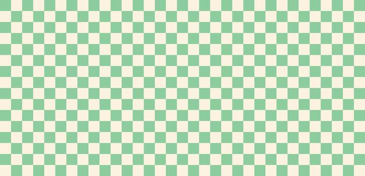 seamless lattice pattern repeating green white abstract square background. gingham pattern seamless plaid repeat in green and white. flat style. vector