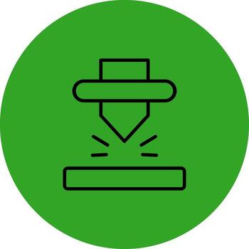 Selective Laser Melting Pixel Grid Based Artwork vector