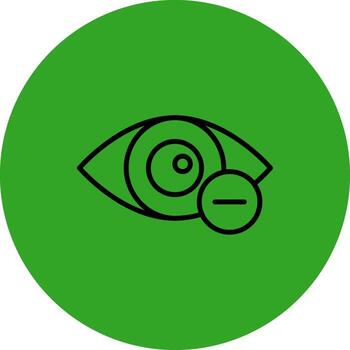 Myopia Handcrafted User Interface Symbol vector