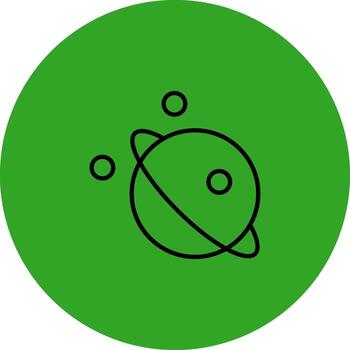 Saturn Subtle User Interface Graphic vector