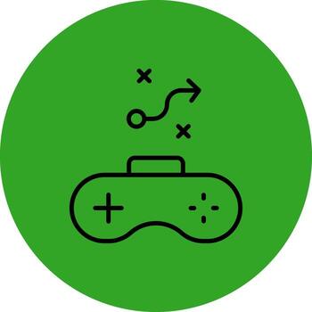 Strategy Sharp Linear Edge Mark vector