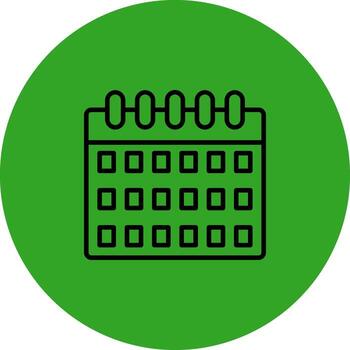 Calendar Subtle User Interface Graphic vector