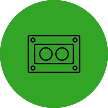 casete resumen usuario interfaz visual vector