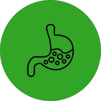 Gastroenterology Interactive User Interface Design vector