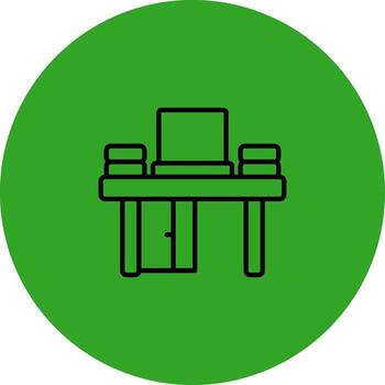 Workplace Application Focused UI Design vector