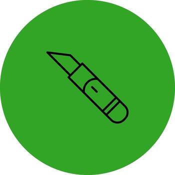 Scalpel Creative Hand Sketch Element vector