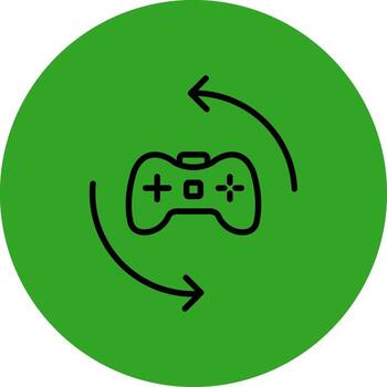 automatización moderno color establecido símbolo vector