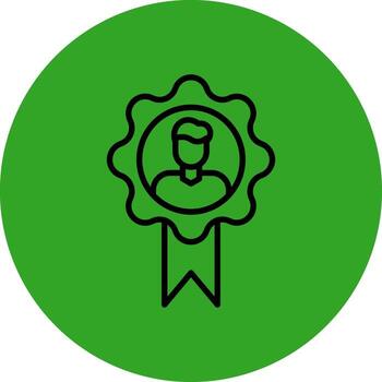 Reputation Gradient Themed Symbol vector