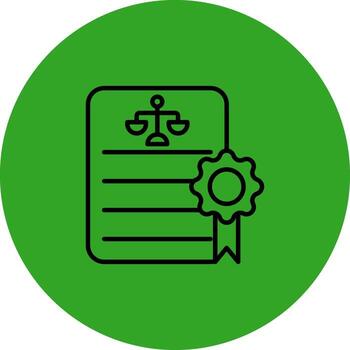 Patent Bold Mobile App Graphic vector