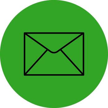 Mailing Three Dimensional Rendered Symbol vector