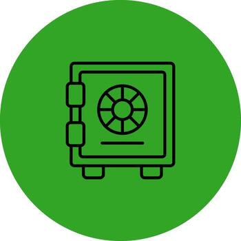 Strongbox Detailed User Interface Piece vector