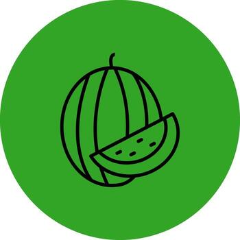 sandía codificado usuario interfaz símbolo vector