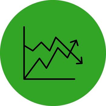 Volatility Digital Technology Style Element vector
