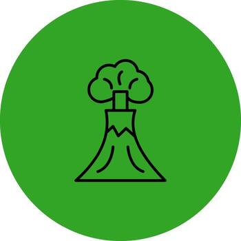 Explosion Modern Color Based Symbol vector