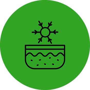 Cold Skin Gradient Color Style Form vector