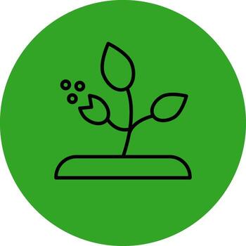 plantas suave usuario interfaz símbolo vector