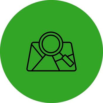 Map Handcrafted User Interface Symbol vector