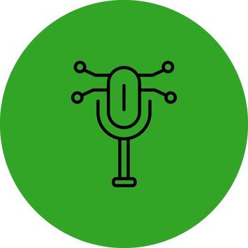 Speech Recognition Minimal Graphic Visual Element vector