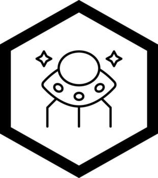 Ufo Web Style Based Graphic vector