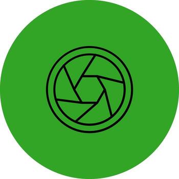 Aperture Modern Technology Based Object vector