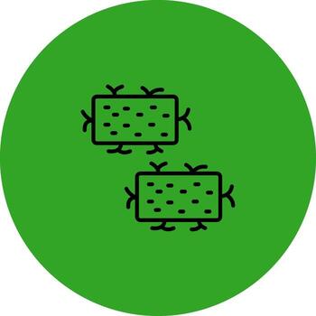 Hay Sharp Linear Edge Mark vector