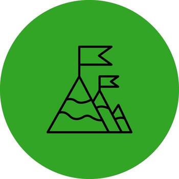 Mission Custom Line Based Element vector