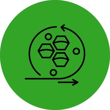 Modeling API Flat Graphic Design Piece vector