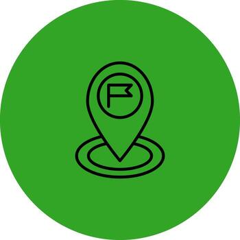 Destination Three Dimensional Interface Shape vector