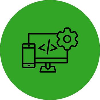 Software Vivid Application UI Element vector