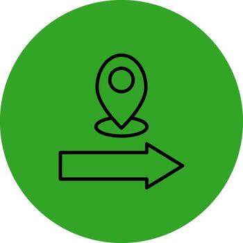 Let Go Minimal Design Style Badge vector