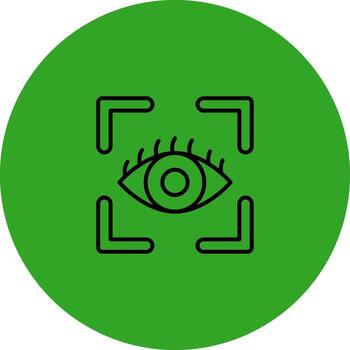 Verified Eye Minimal User Interface Element vector
