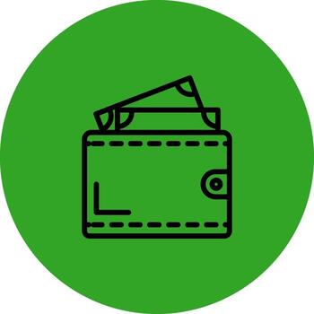 billetera resumen usuario interfaz visual vector