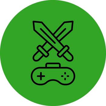 Adventure Game Responsive App UI Shape vector