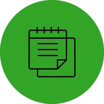 Notepad Digital Technology Style Element vector