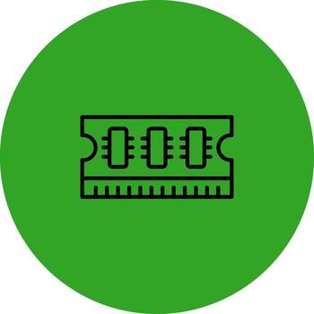 Memory Three Dimensional Rendered Symbol vector