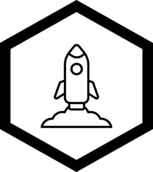 Launch User Friendly Sketch Drawing vector