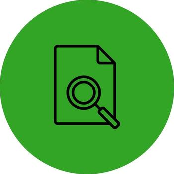 File Search Muted Color Tone Element vector