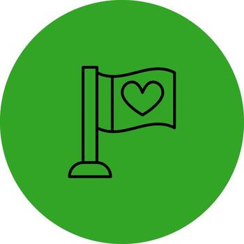 Independence Day Coded User Interface Symbol vector