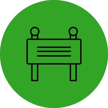 Barrier Subtle User Interface Graphic vector