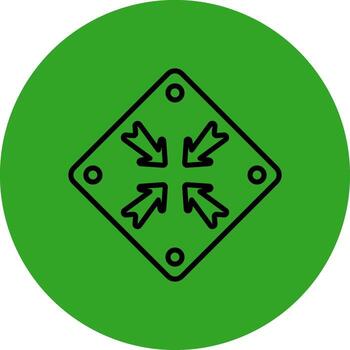 Shrink Simplified Design Style Piece vector